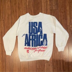 Vintage 1985 We Are The World sweatshirt. Excellent condition, size M.